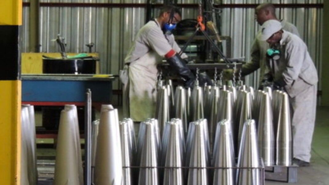 Public safety risked to undermine strike at munition factory, alleges South African union