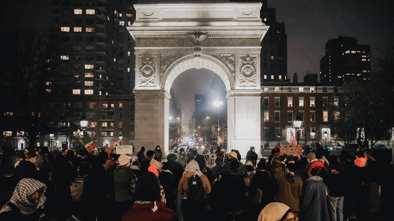 New Yorkers rally to express solidarity between Black, LGBTQ, and Palestinian struggle