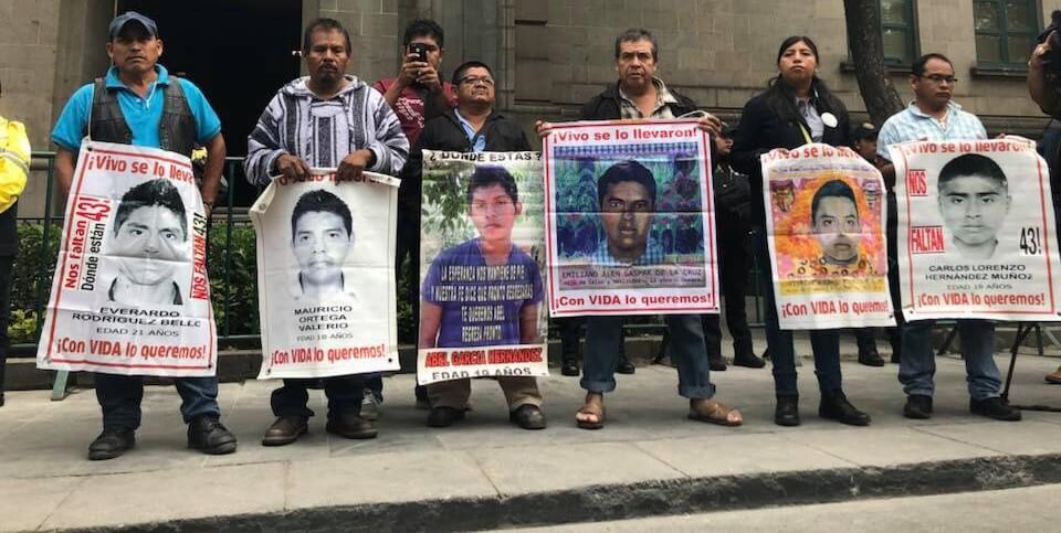 Fourth anniversary of the forced disappearance of 43 students in Ayotzinapa