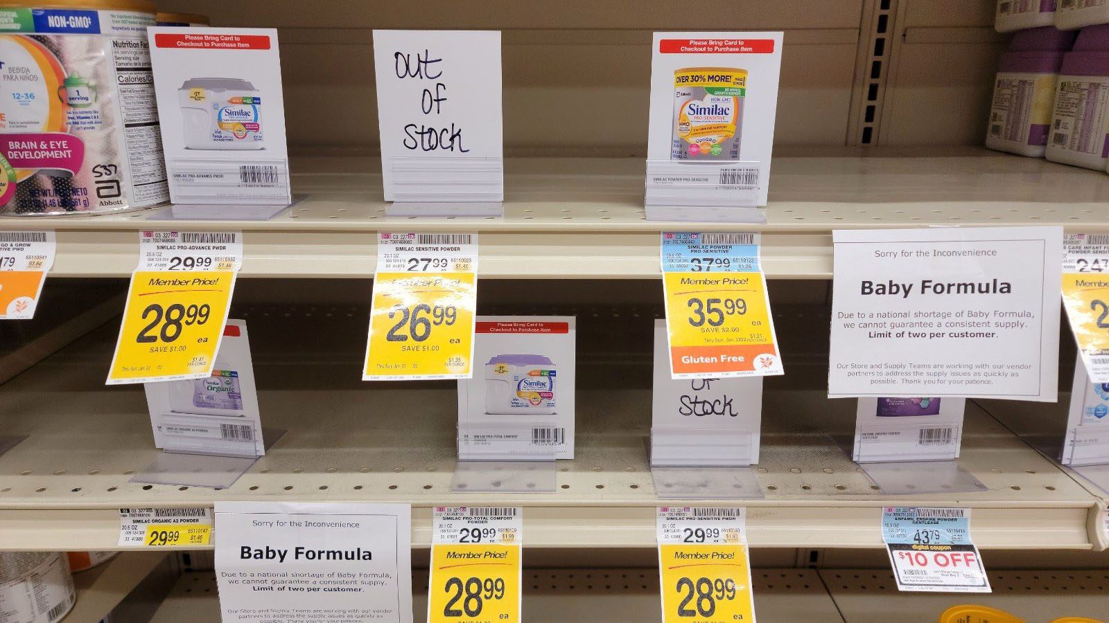 What is behind the baby formula shortage in the US?
