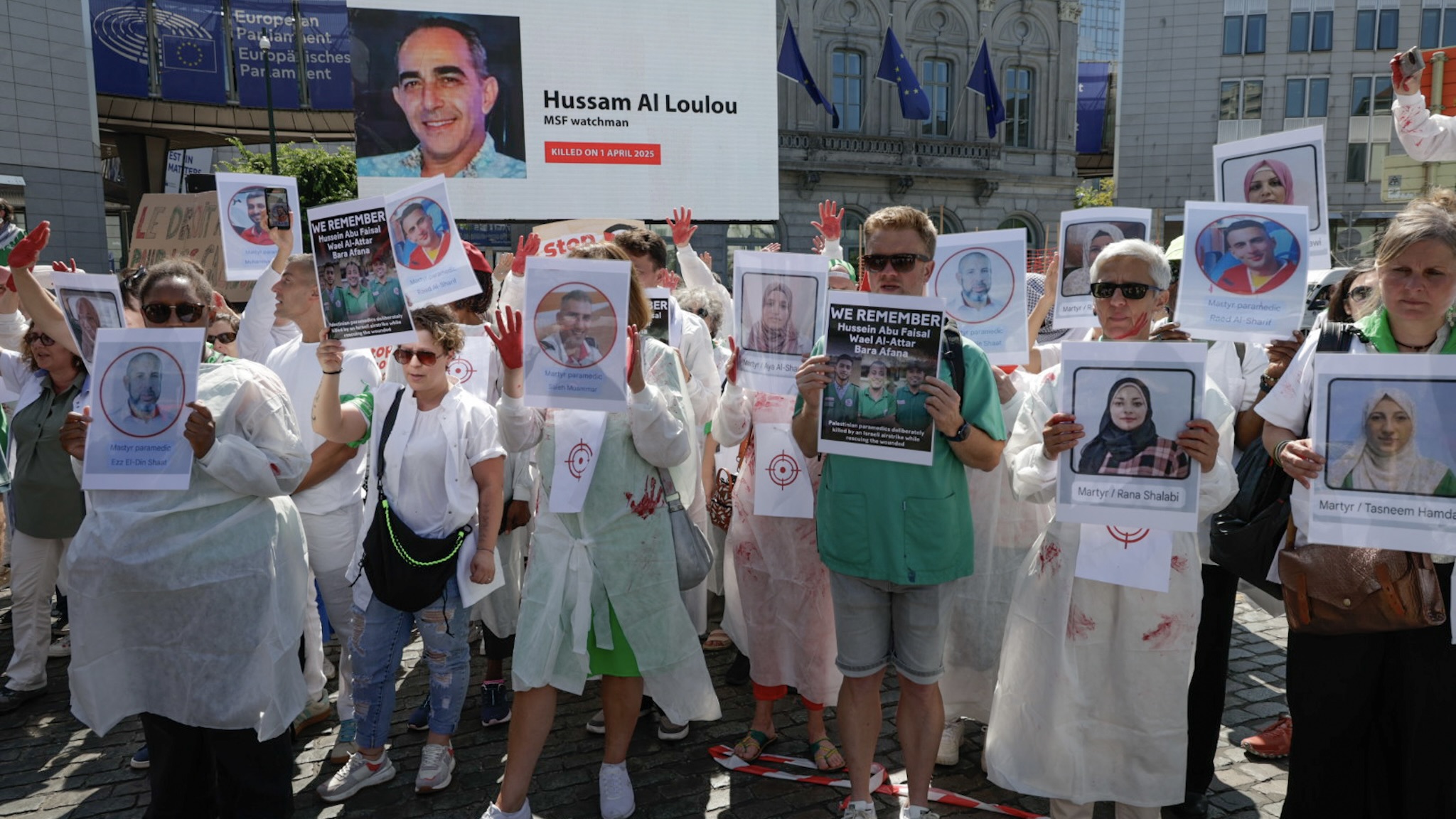 Health trade unions urge EU to act on attacks against Gaza’s healthcare