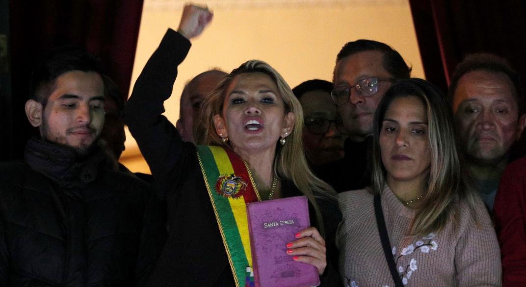 Bolivia’s interim president Jeanine Áñez is waging a war on women