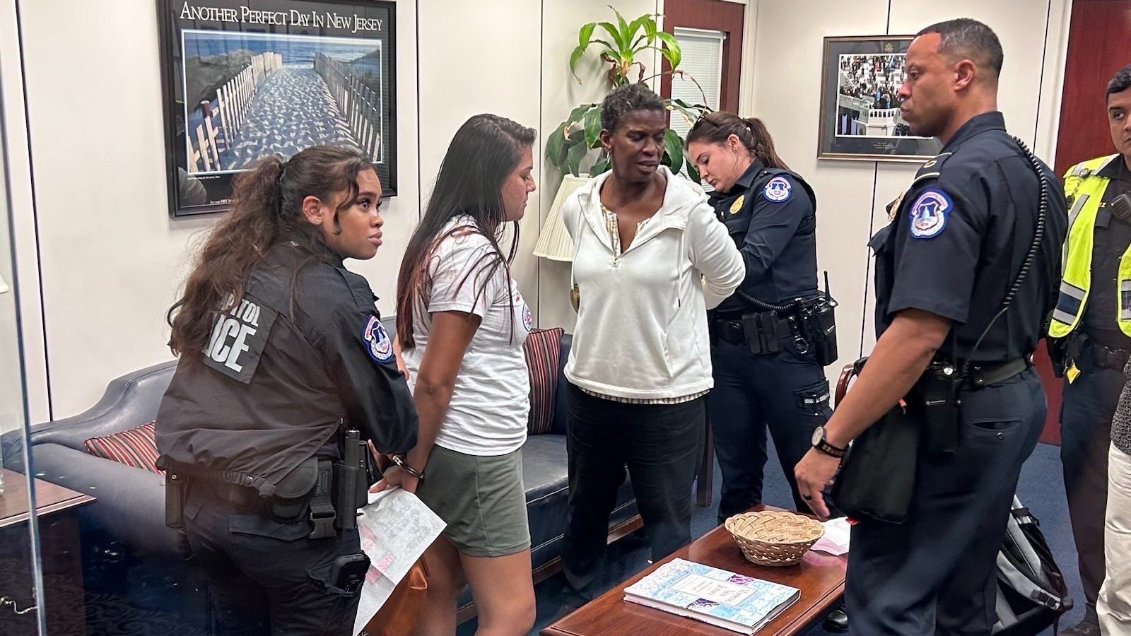 US Cuba solidarity activists arrested after trying to meet with Senator Bob Menendez, Sanctioner-in-Chief