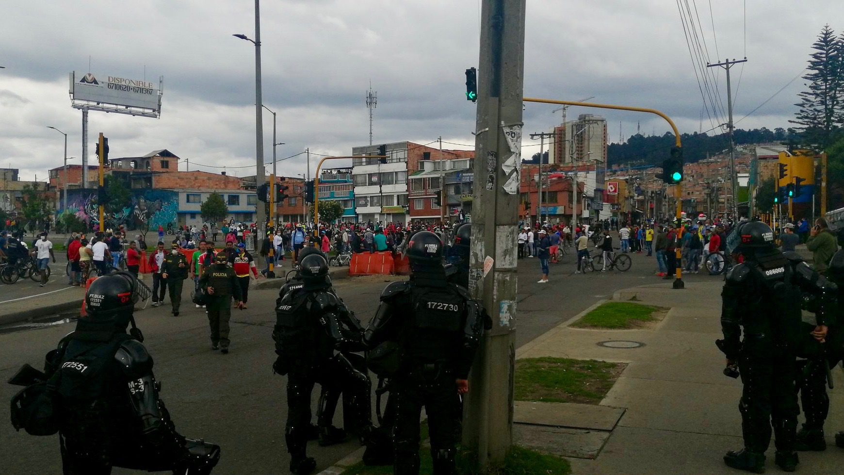 Colombians protest over lack of aid during quarantine