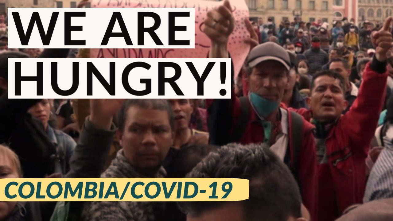 Colombian workers demand protection from hunger during COVID-19 lockdown