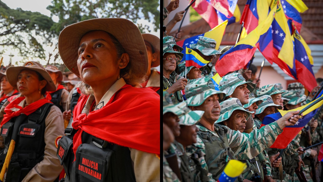 Venezuela mobilizes 4.5 million militia members as US deploys troops to the Caribbean
