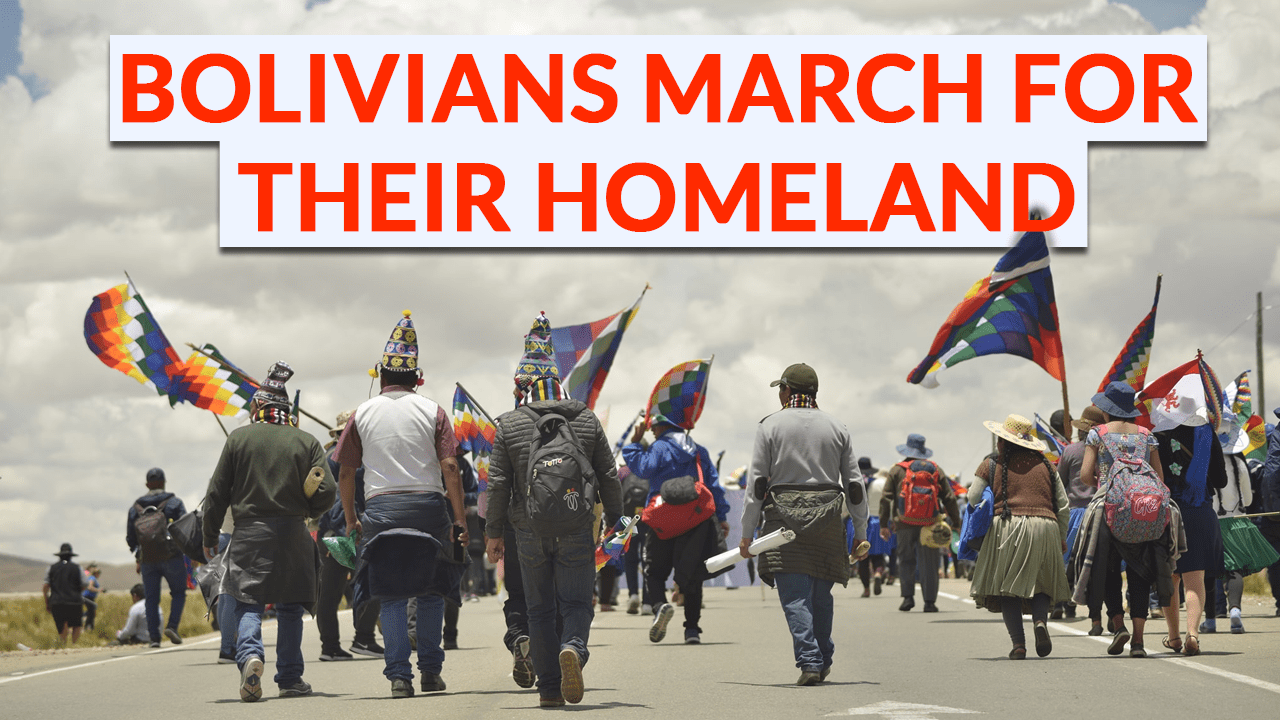 Seven day march in defense of democracy concludes in Bolivia