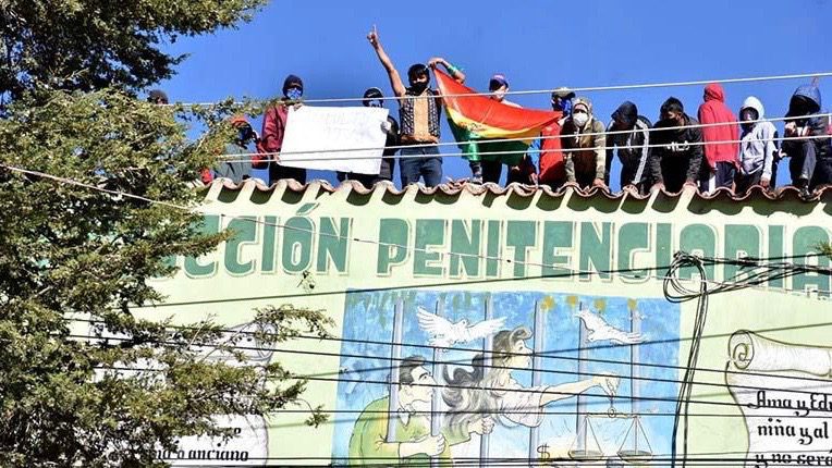 Prisoners protest in Bolivia due to the lack of measures against the COVID-19