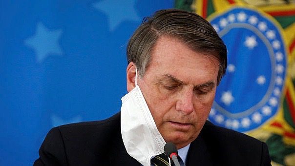Bolsonaro tests positive for coronavirus