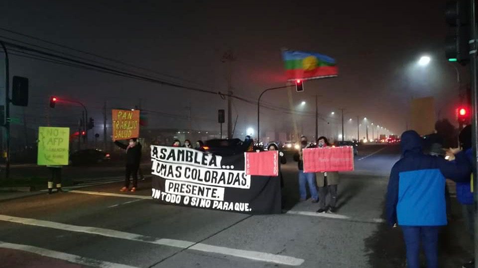 Chileans carry out a two-day national protest against Piñera’s government