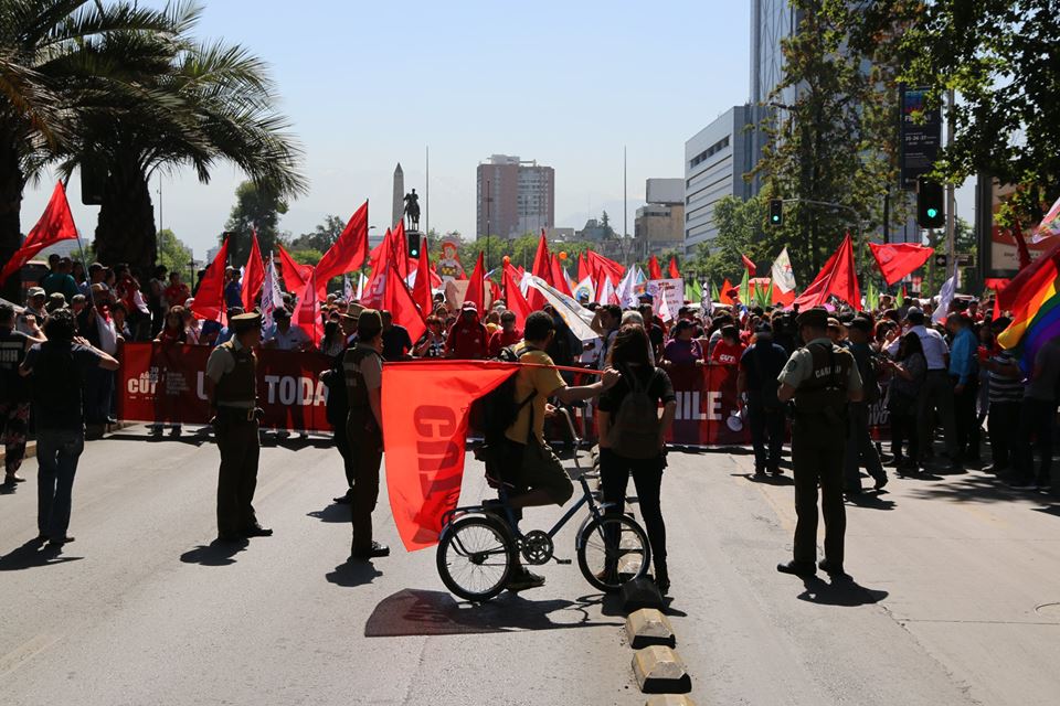 Chilean Workers Observe National Strike Demanding Labor Rights