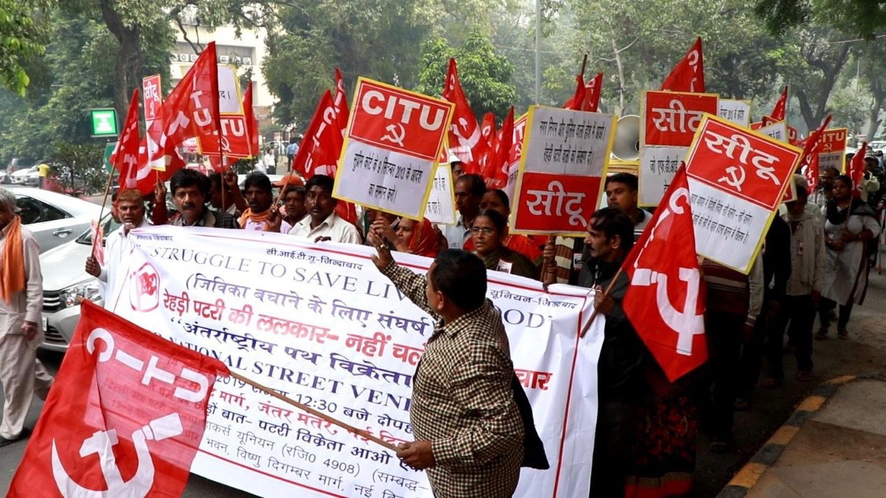 Indian street vendors mobilize to demand protections