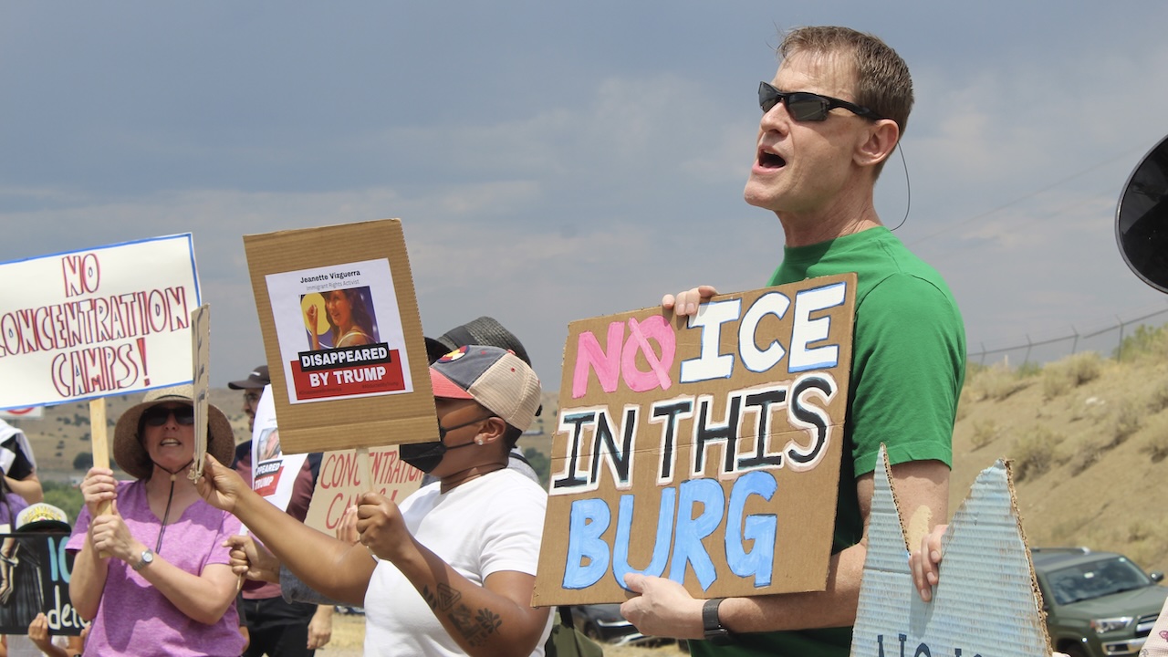 Colorado residents reject Trump’s plan to turn private prison into ICE detention