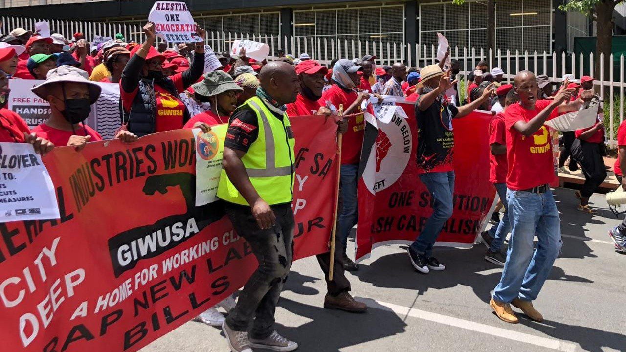 “The struggle of Palestine is our struggle:” South African workers resist Zionist colonialism and US imperialism