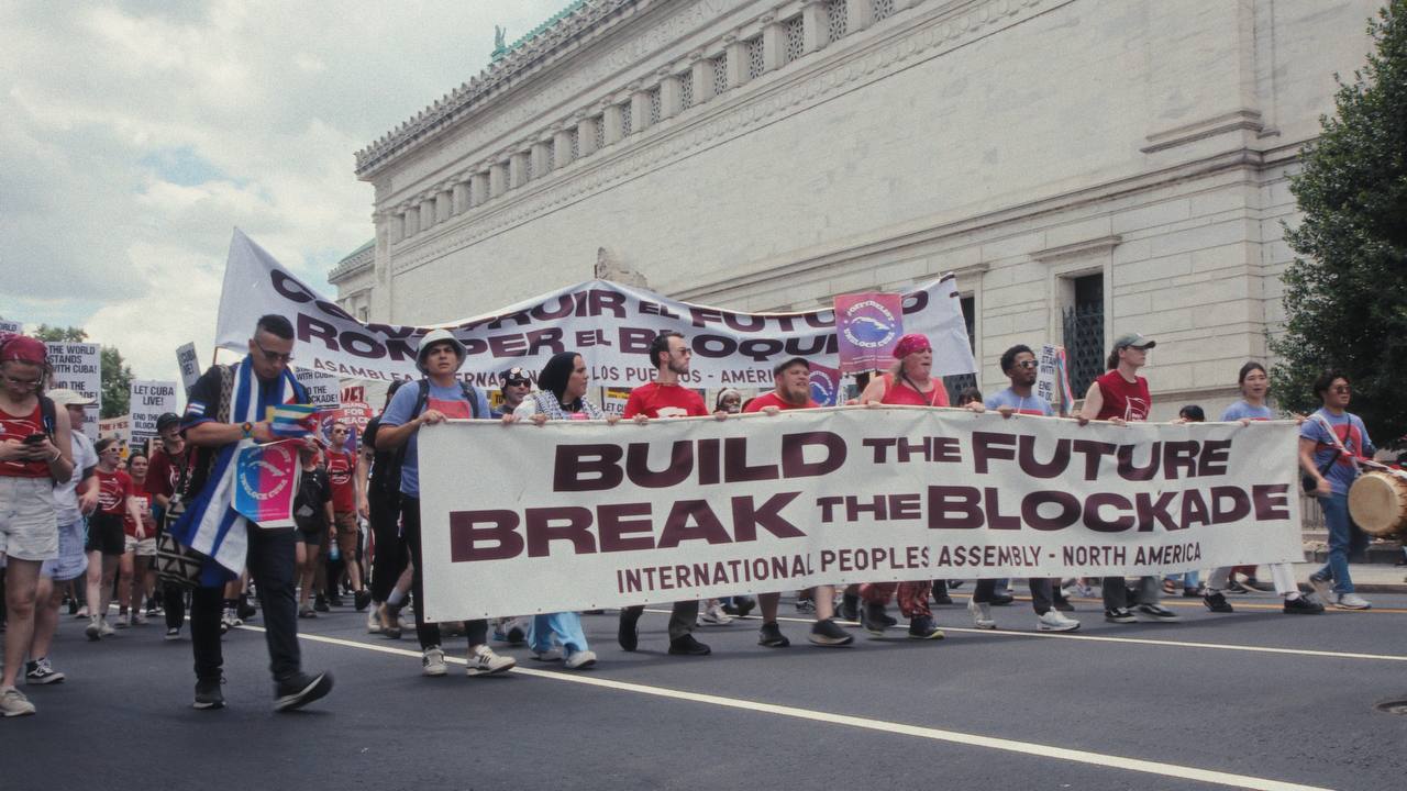 People’s movements across the world say: Cuba is not a state sponsor of terror!