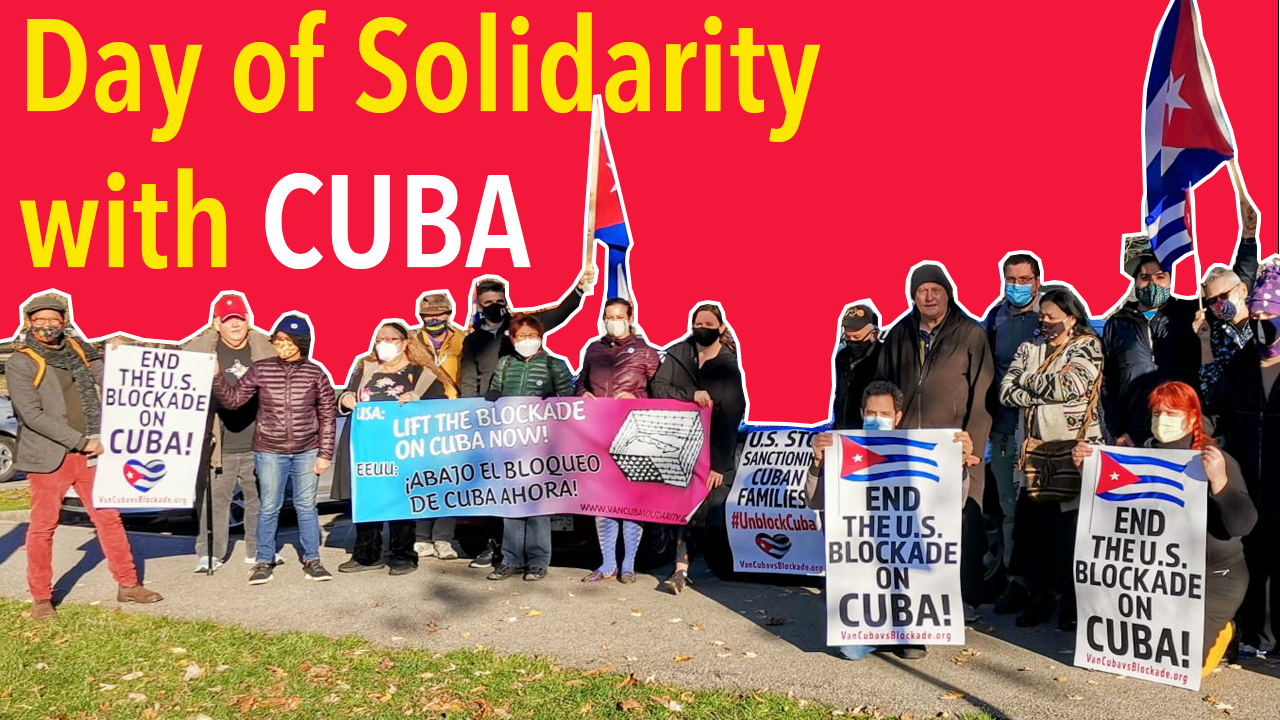 Activists worldwide demand end to Cuban blockade as US renews destabilization attempts