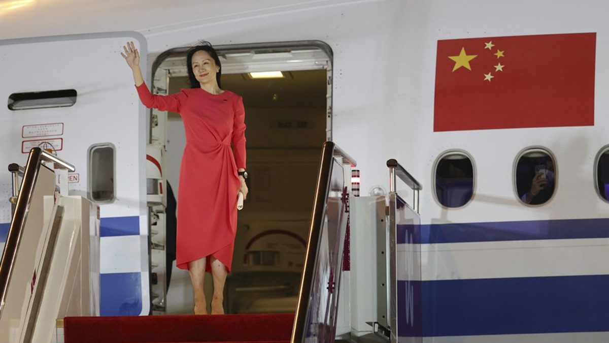 After 3 years of house arrest in Canada, Huawei executive Meng Wanzhou returns to China