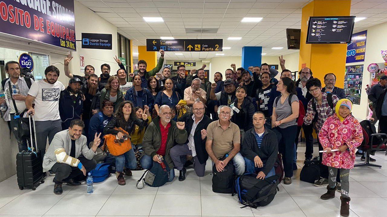 Bolivian coup regime threatens Argentine human rights delegation