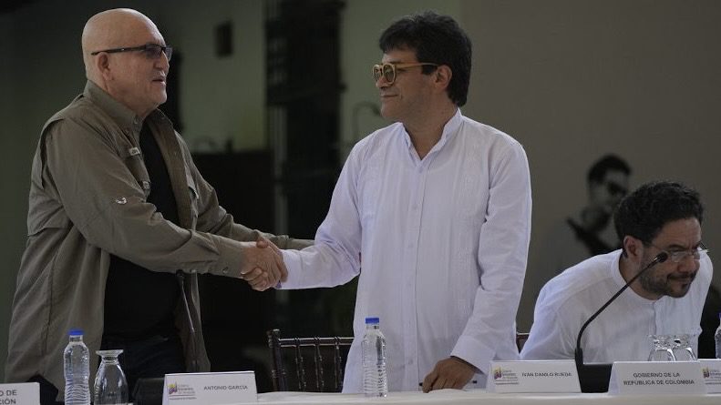 Colombian government and ELN agree to restart peace talks