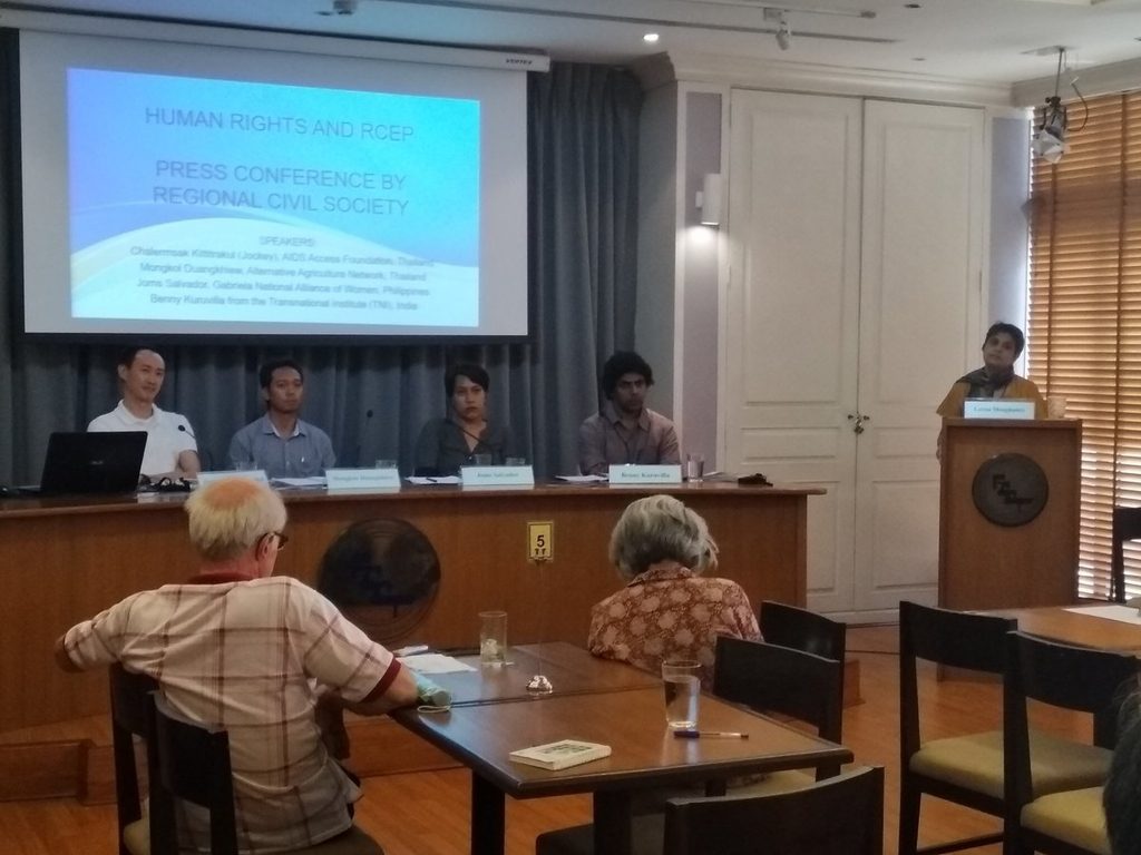 Organizations oppose secretive negotiations around RCEP trade agreement