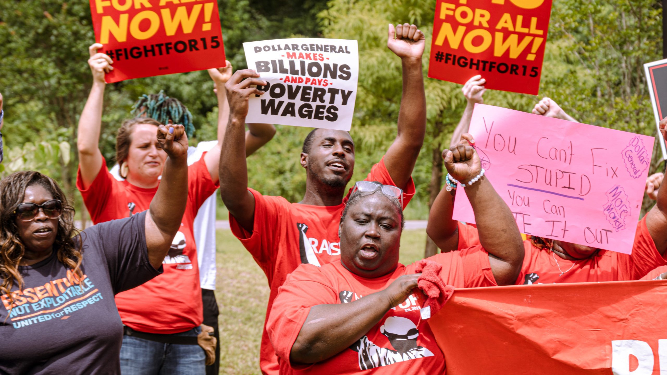 “We need a voice”: Dollar General workers take strike action