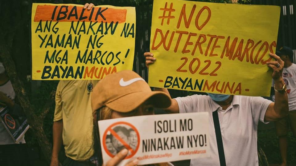 Brazen disregard for Filipinos killed: movements condemn Marcos Jr.’s presidential bid