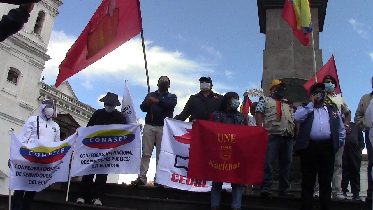 Ecuadorian trade union calls for national mobilization against Moreno’s government