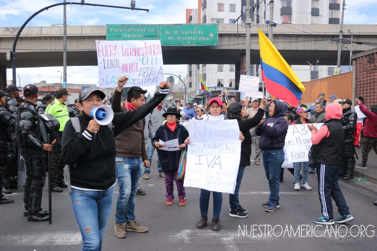 Ecuadorian peasants and workers begin national strike against Moreno’s government