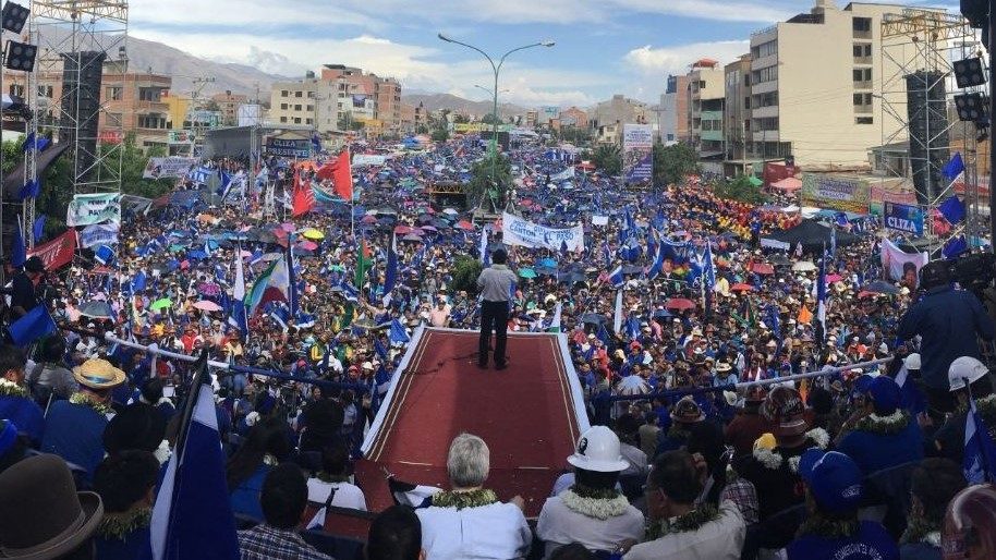 Bolivian coup regime issues arrest warrant for Evo Morales