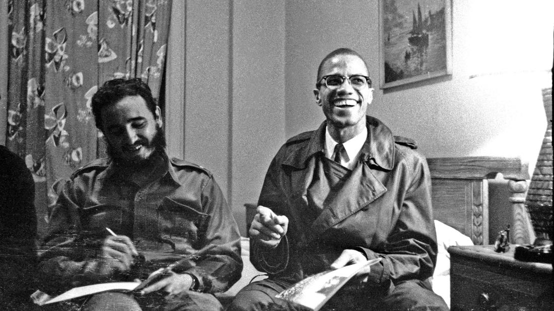 Fidel Castro Malcolm X Hotel Theresa