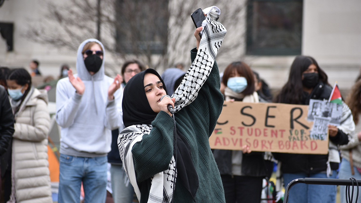 El movimiento estudiantil por Palestina intensifica su lucha con una oleada de protestas universitarias