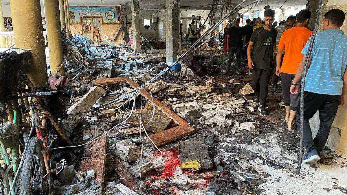 Cada lugar de Gaza – incluyendo los colegios – es un objetivo militar
