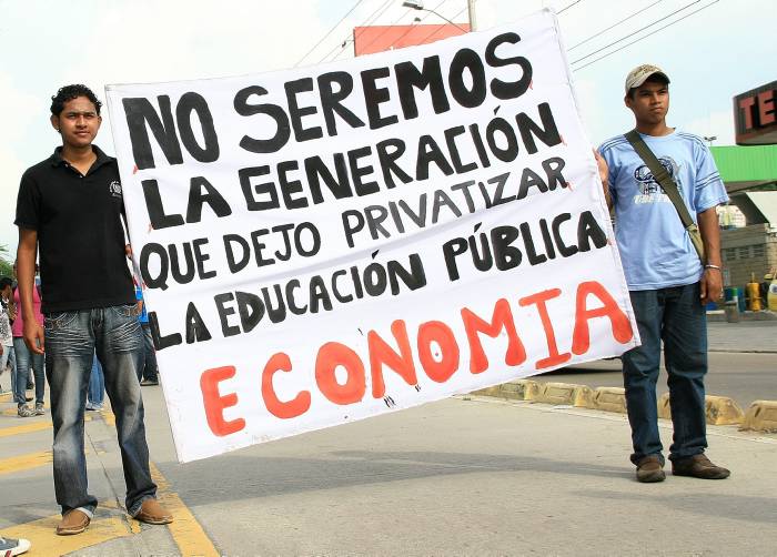 Colombia Students Protest