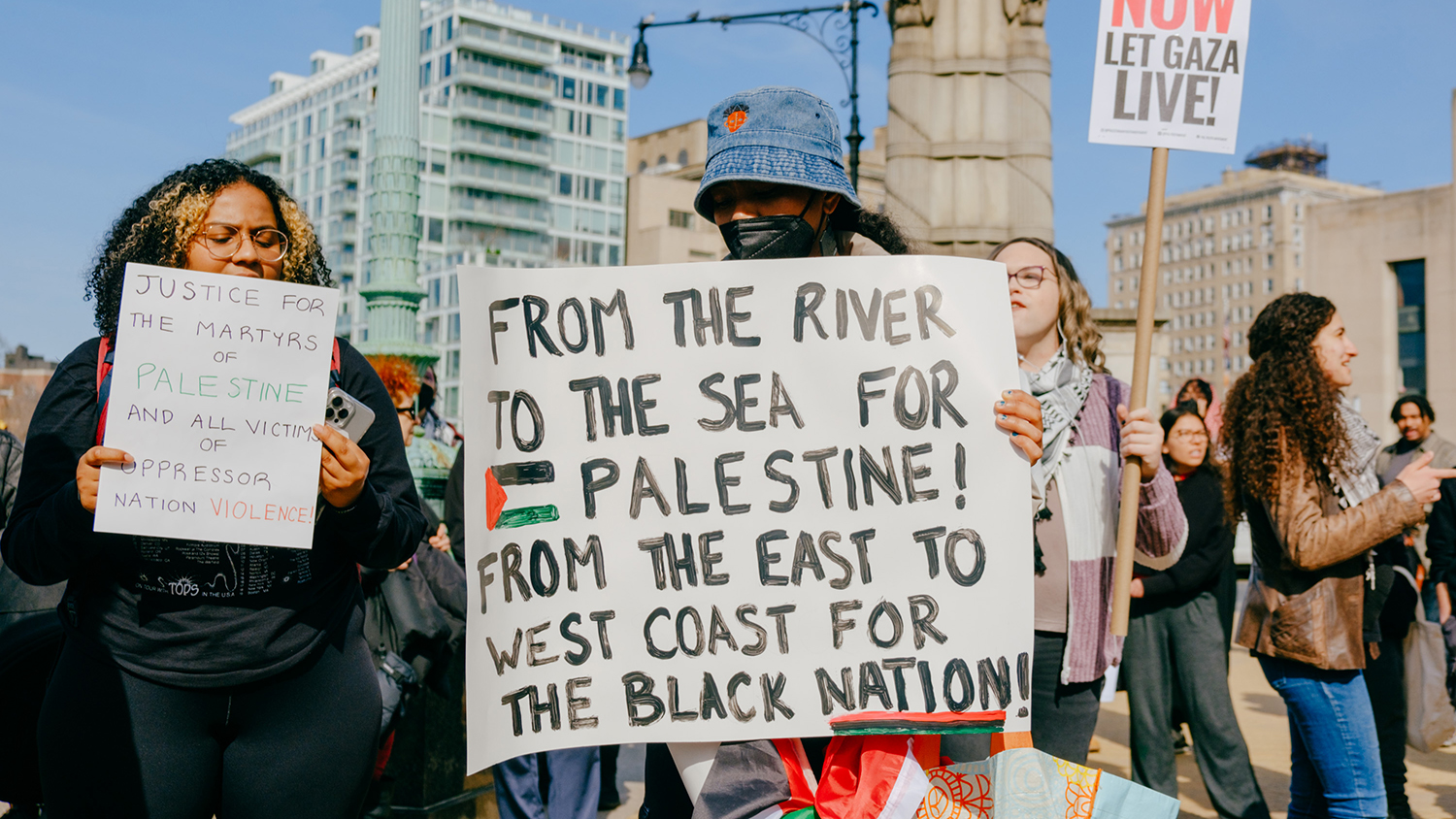A red line against genocide, a red line against racism