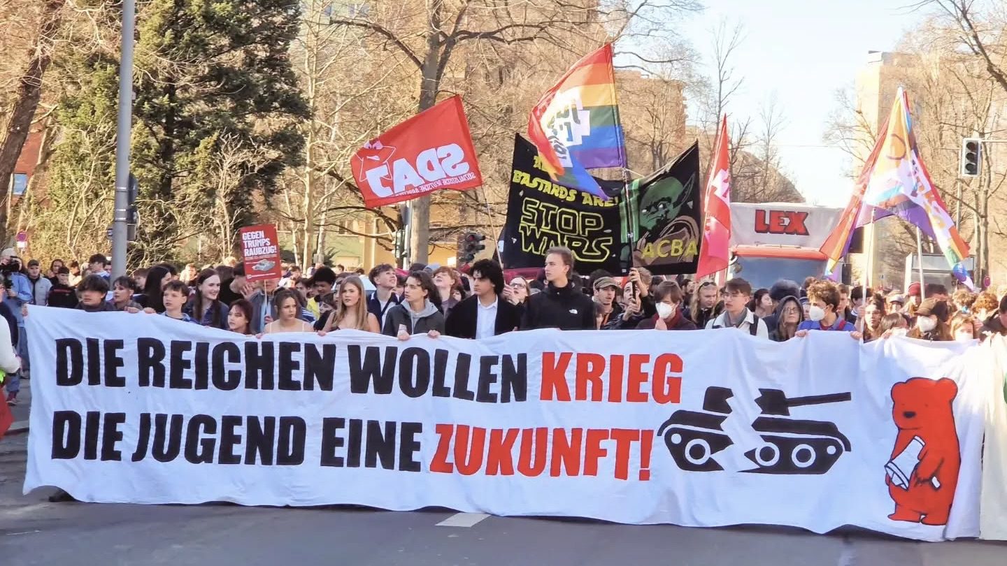 germany high school students antiwar