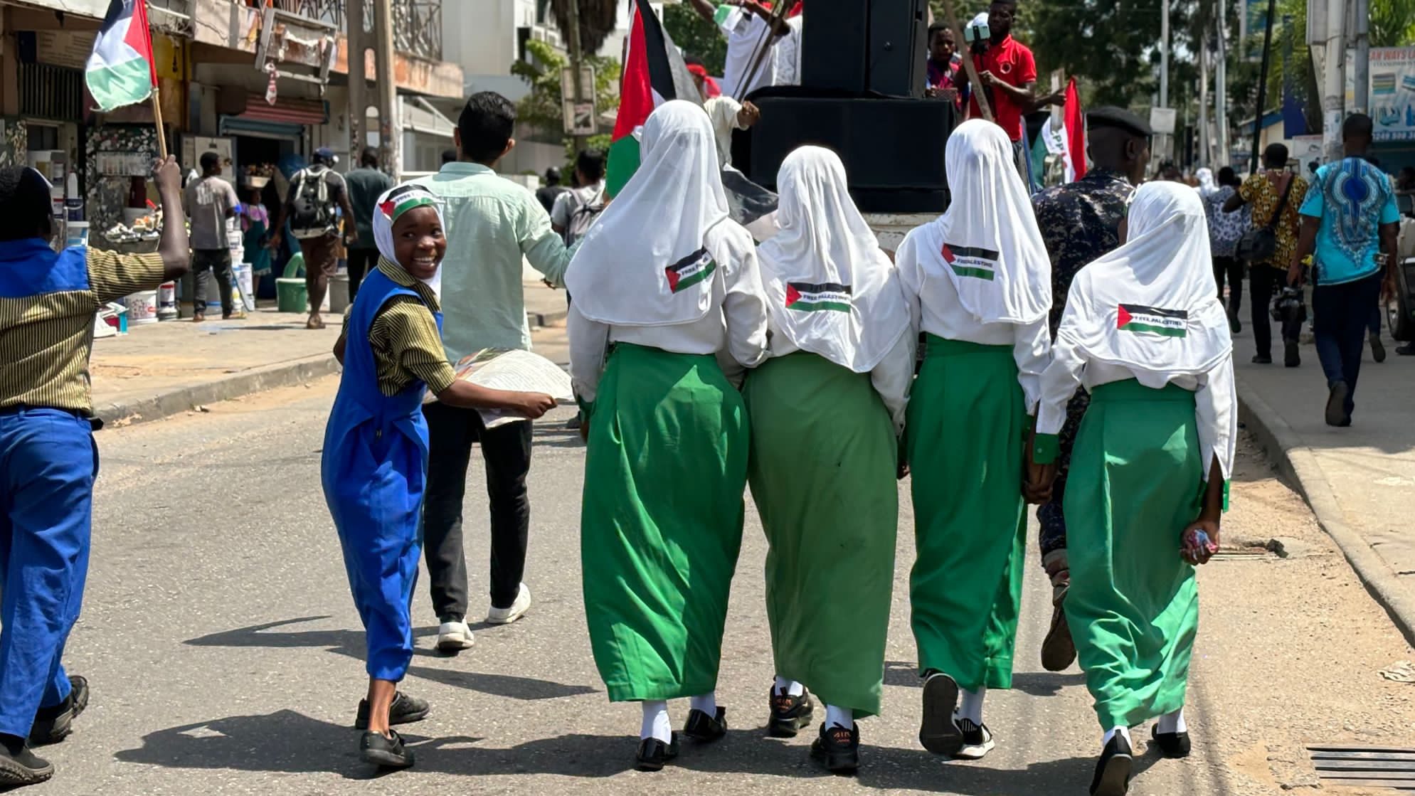 Ghana joins worldwide demonstrations against Israeli occupation