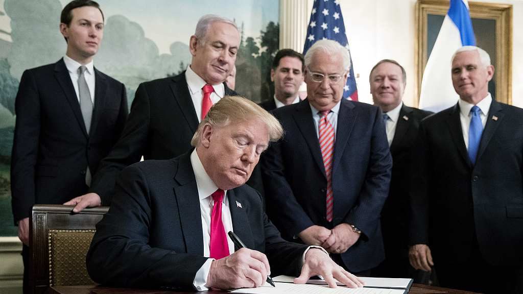 Trump’s decision on Golan Heights is a boost to Netanyahu
