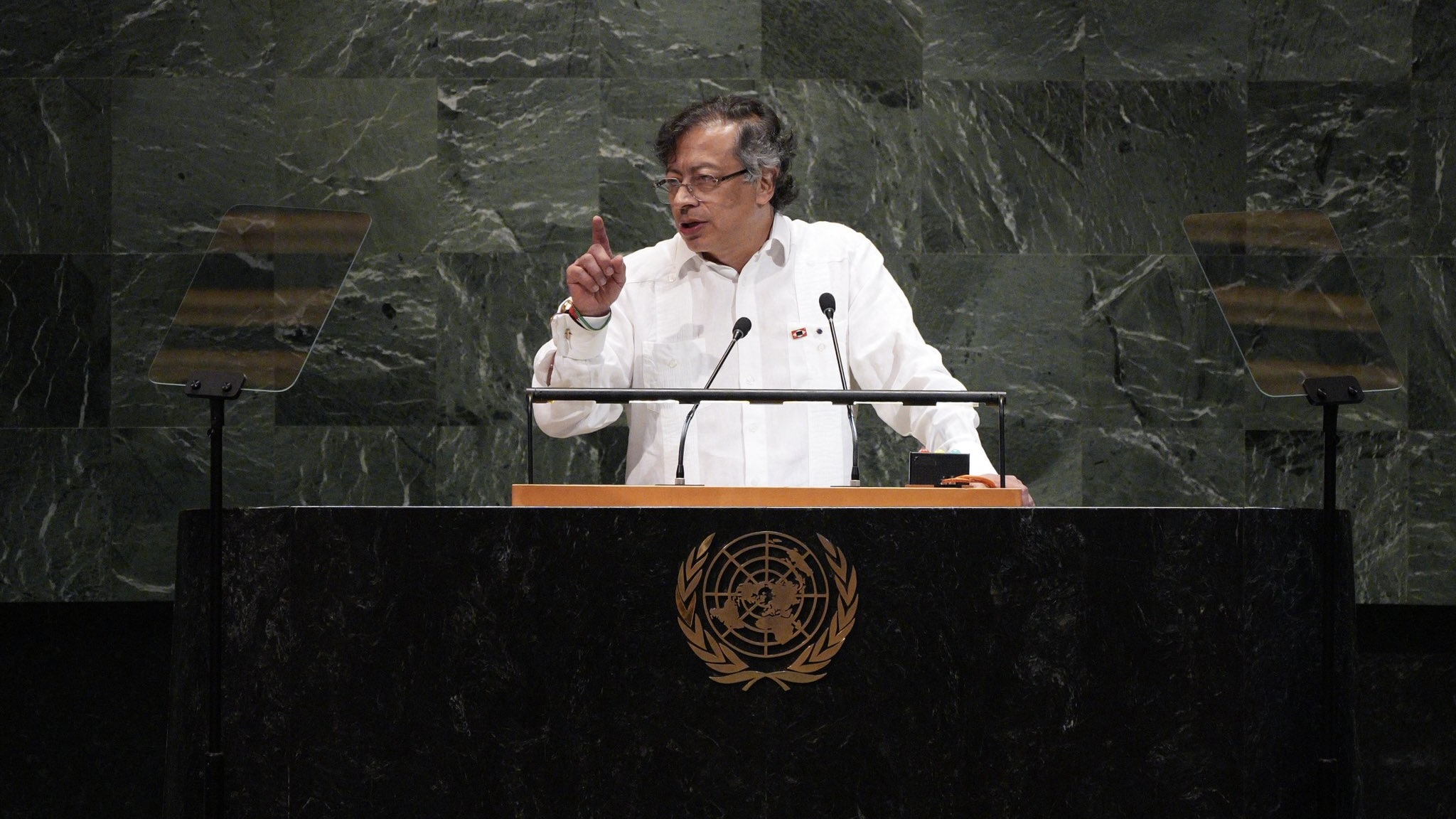 Colombian President Gustavo Petro