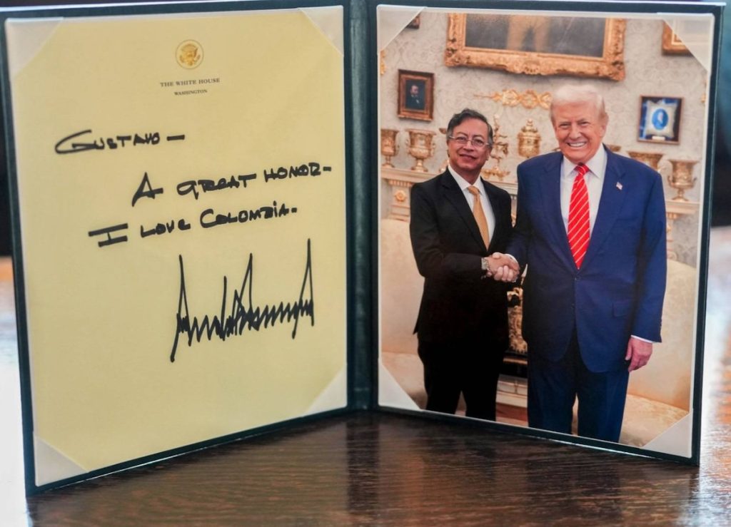 Gift to Petro from Trump
