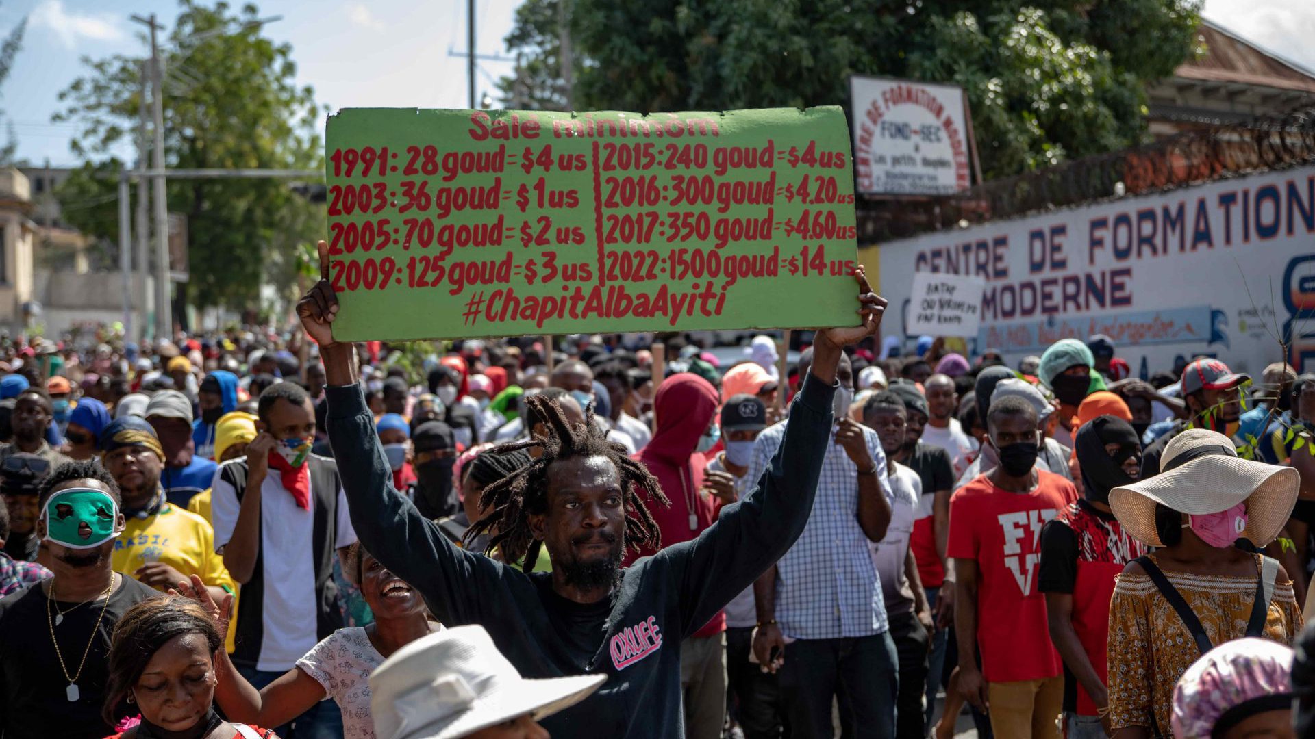 Anti-government protests in Haiti enter sixth week