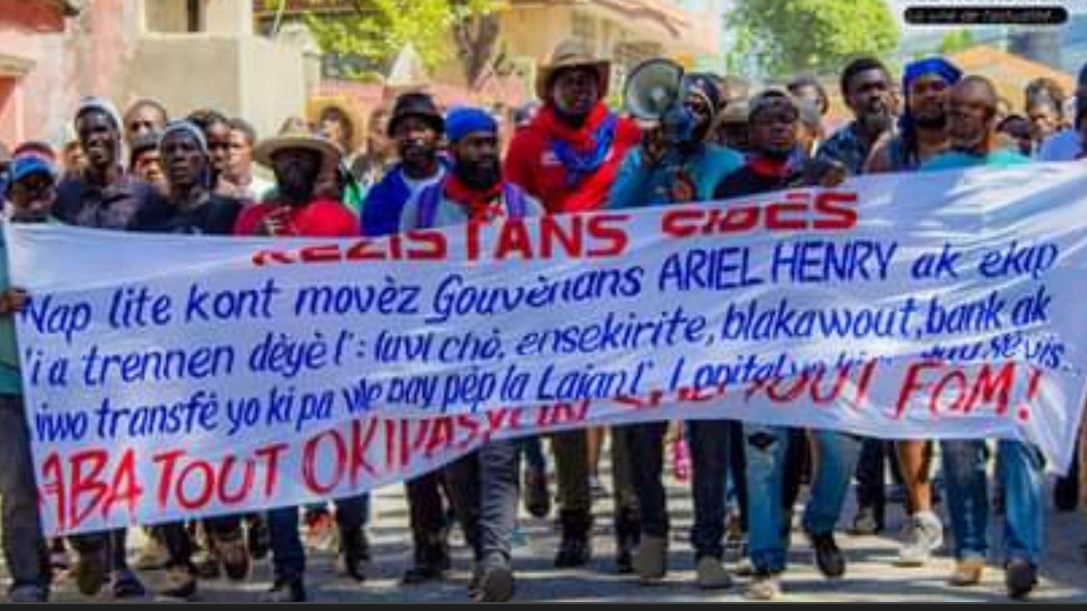 Haitians reject Canada and the US decision to compose an international force for Haiti