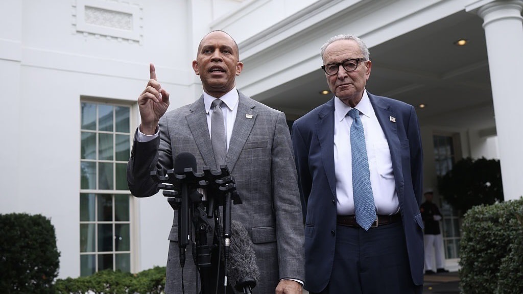 Hakeem Jeffries Chuck Schumer
