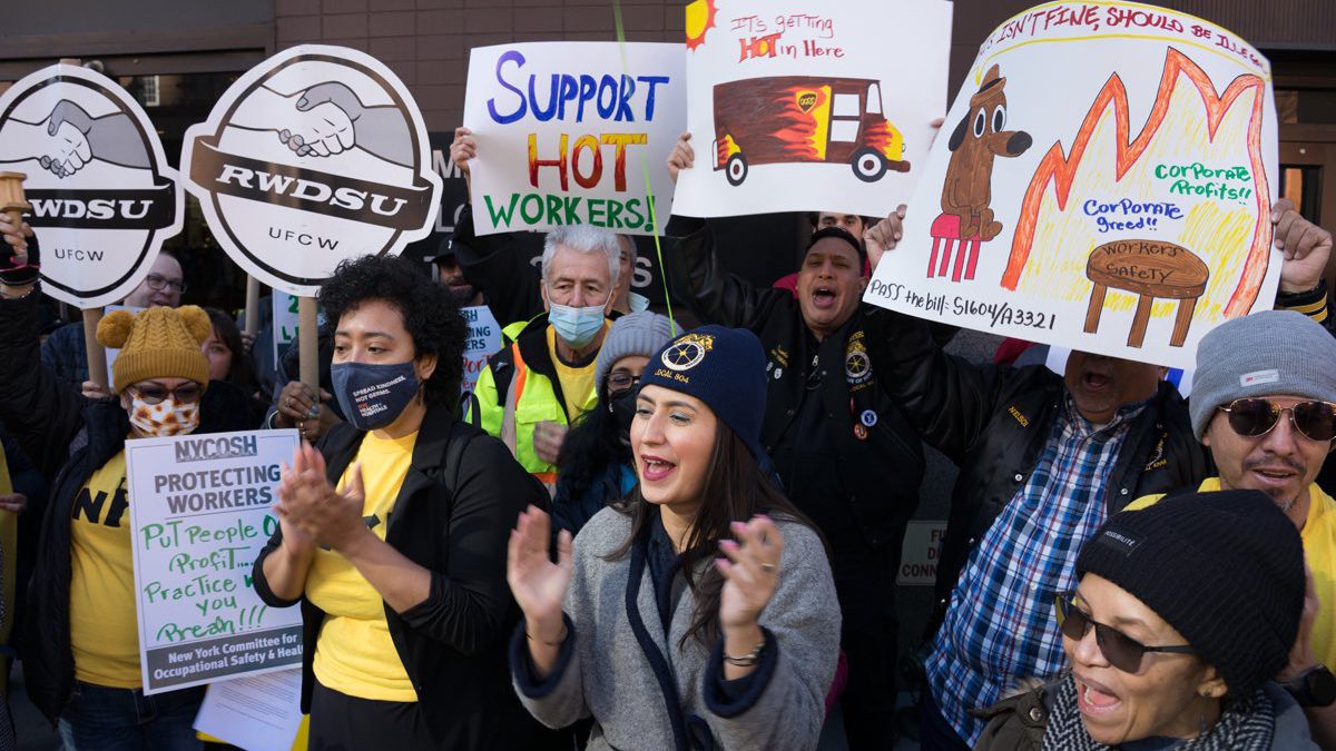 For US workers, capitalism brings the heat