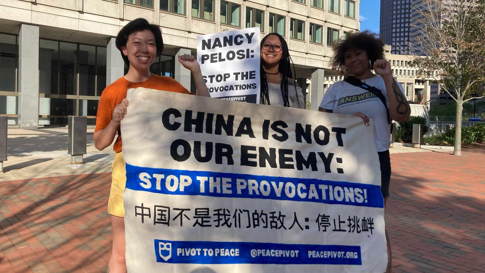 Chinese-American worker and activist arrested for advocating for peace between US and China