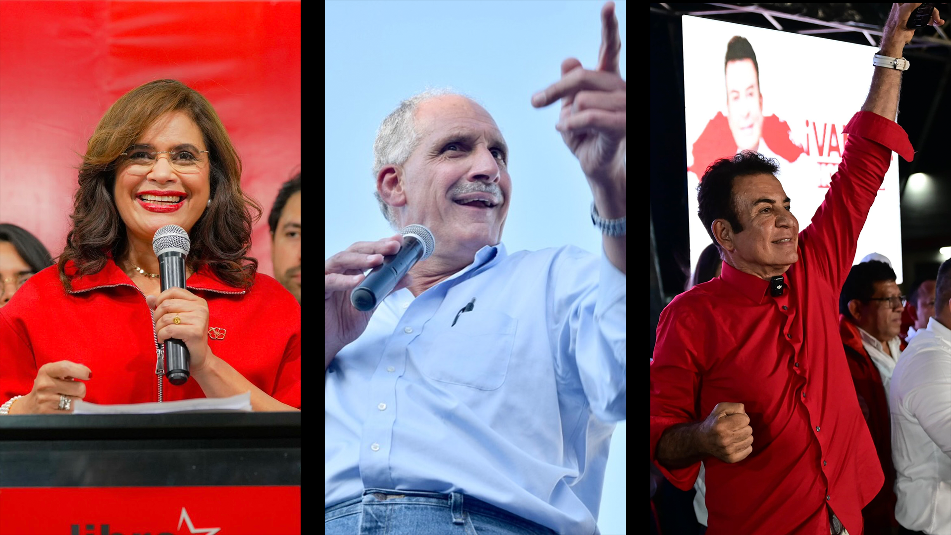 Moncada, Nasralla, and Asfura emerge as frontrunner candidates for Honduran presidential elections in November