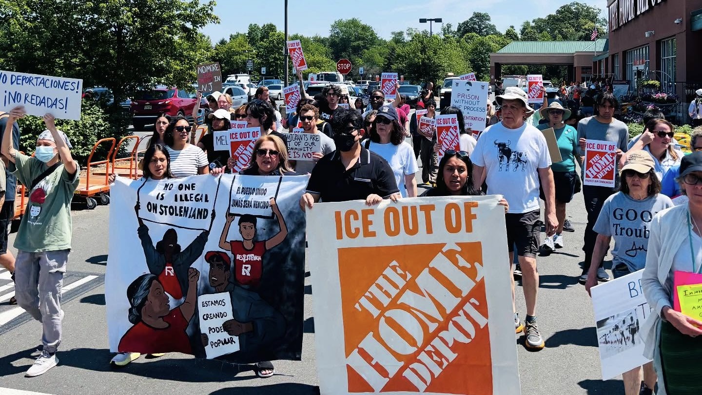 “Home Depot must speak up”: Immigrant rights activists challenge multi-billion dollar company as stores become site of ICE raids