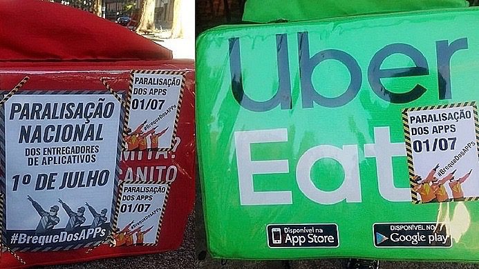 Brazil: App delivery workers ask general population for help in national strike