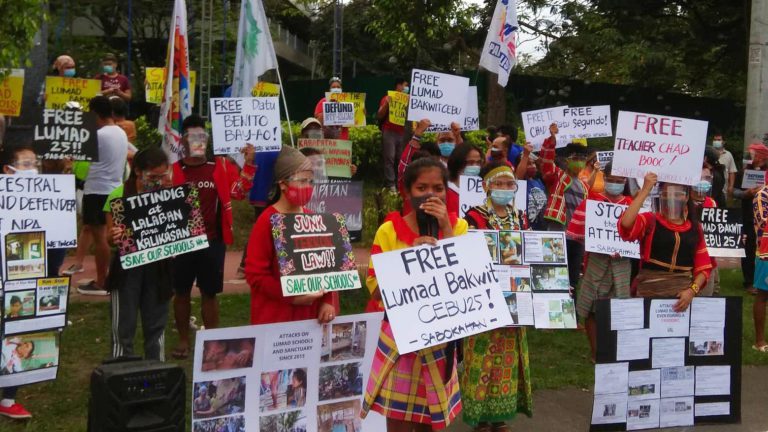 Outrage in Philippines over mass arrest in a sanctuary school for indigenous children