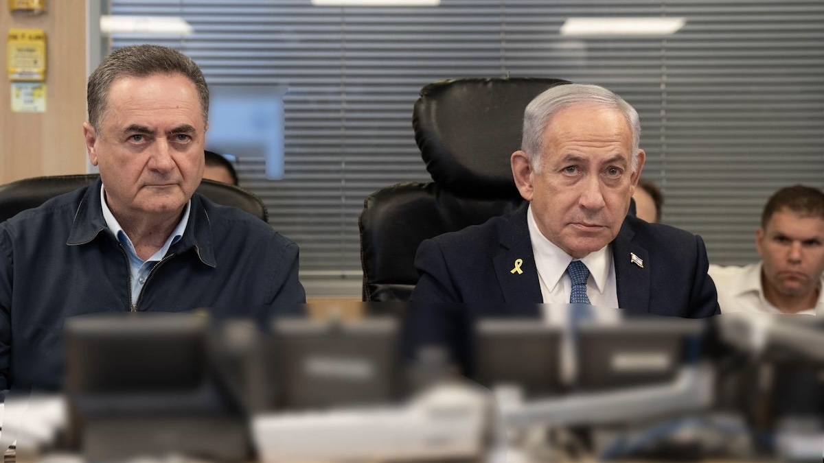 Israel Katz and Benjamin Netanyahu