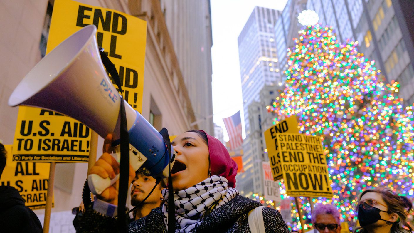 As the US vetoes UNSC ceasefire resolution, the people take the streets for Palestine